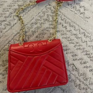 Red Tory Burch Crossbody